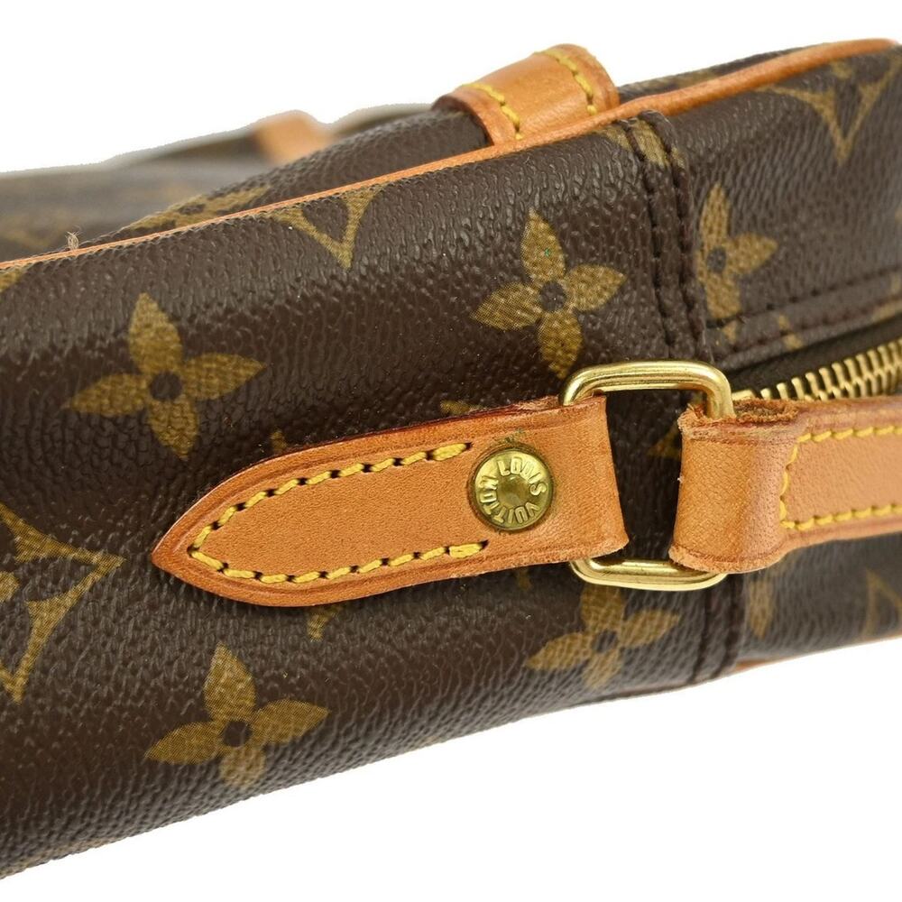 Louis Vuitton Trocadero 30 Shoulder Crossbody Bag LV Monogram Brown Tan Vintage - Picture 6 of 12